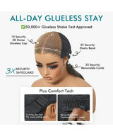 Straight Bob Wig Glueless 13x4 Frontal Lace Wig Human Hair Pre-Cut Lace