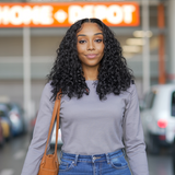 Wear & Go M-Cap 9×6 Water Wave HD Lace Glueless Wig  Pre-Bleached 100% Virgin Human Hair