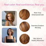 Pre Everything Wigs | Loose Wave Layered Cut Glueless 5x5 Closure HD Lace Human Hair Wig Pre-cut & Plucked & Bleached