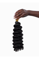 Pre-Divided Deep Wave Bulk Human Hair For Braiding