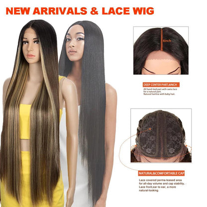 Straight Synthetic Lace Front Wig