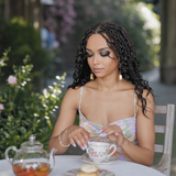 HD Full Lace Hand-tied Knotless Boho Box Braided With Curls Wear Go Glueless Wig Natural Black