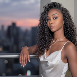 Wear & Go Seamless Water Wave Half Wig Flip-Over 100% Virgin Human Hair