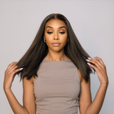 Wear & Go M-Cap 9×6 Straight HD Lace Glueless Wig  Pre-Bleached 100% Virgin Human Hair