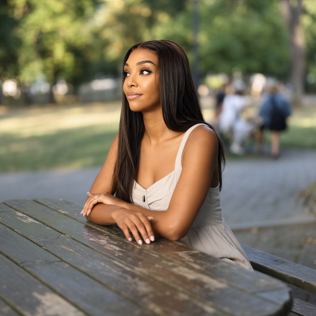 Wear & Go M-Cap 9×6 Straight HD Lace Glueless Wig  Pre-Bleached 100% Virgin Human Hair