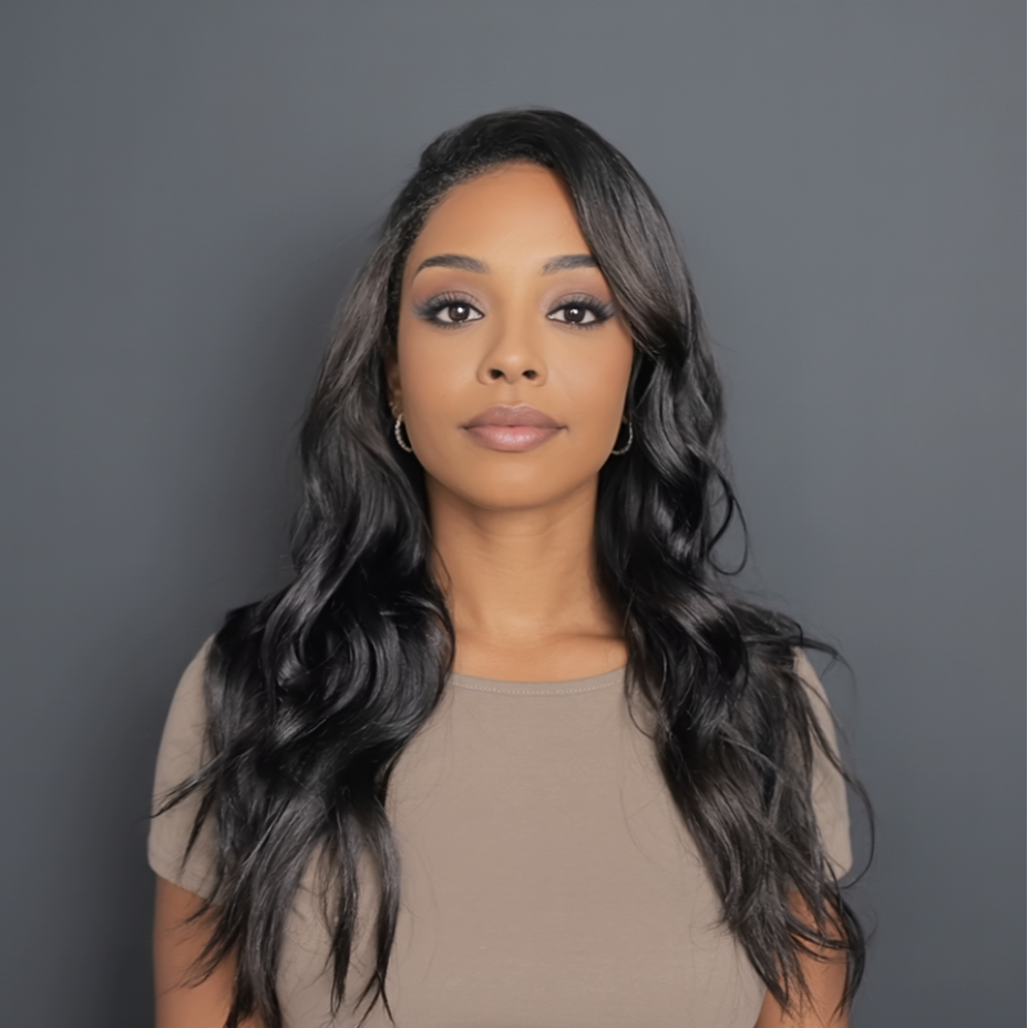Wear & Go M-Cap 9×6 Body Wave HD Lace Glueless Wig  Pre-Bleached 100% Virgin Human Hair