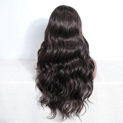 Body Curly Wavy 13X4 Glueless Synthetic HD Lace Front Wig