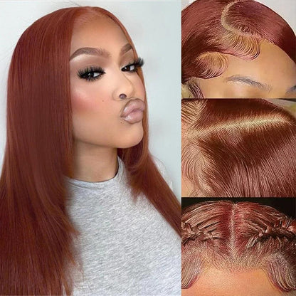 Straight 13X4 Glueless Synthetic HD Lace Front Wig