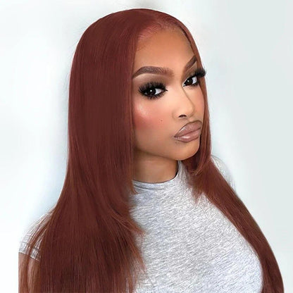 Straight 13X4 Glueless Synthetic HD Lace Front Wig