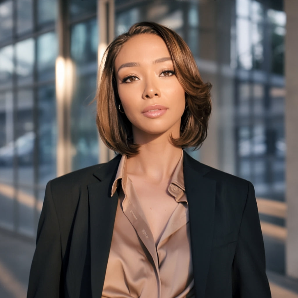 Pre Everything Wigs | Loose Wave Layered Cut Glueless 5x5 Closure HD Lace Human Hair Wig Pre-cut & Plucked & Bleached