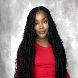 121 Strands HD Full Lace Boho Box Braided Wig