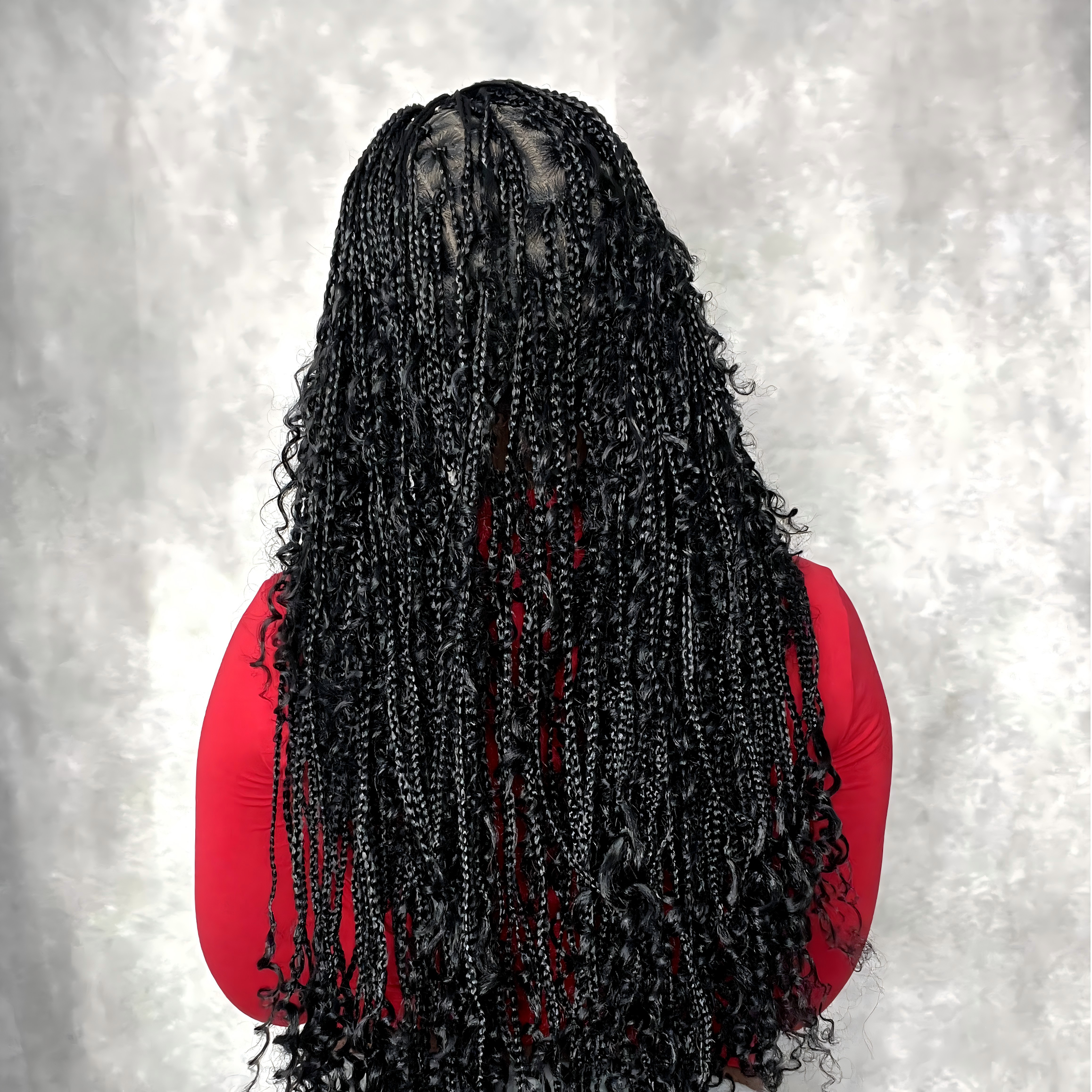 121 Strands HD Full Lace Boho Box Braided Wig