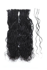 Pre-Divided Deep Wave Bulk Human Hair For Braiding